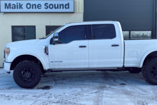 2023 Ford F-250 with professional window tint in North Bay